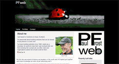 Desktop Screenshot of pfweb.co.uk