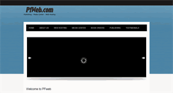 Desktop Screenshot of pfweb.com